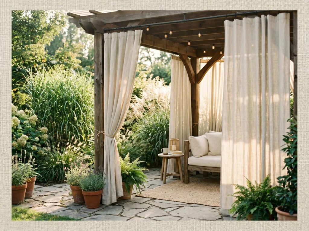 Outdoor Curtains for Shade and Privacy