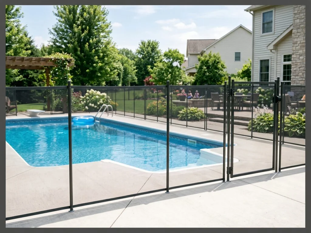 Removable Mesh Safety Fence System