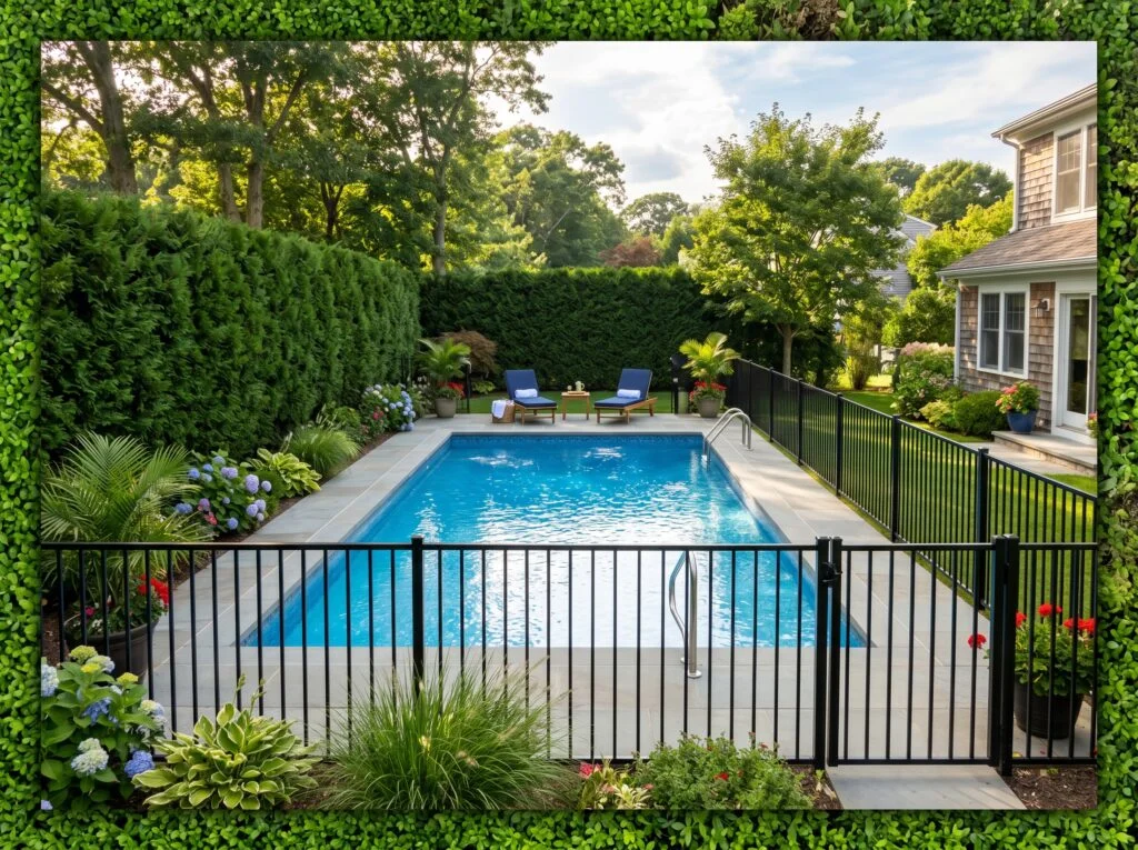 Living Hedge Privacy Barrier