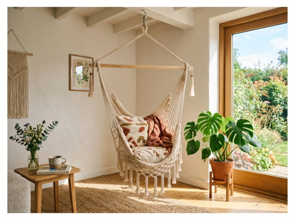 Add a Hammock Chair Indoors