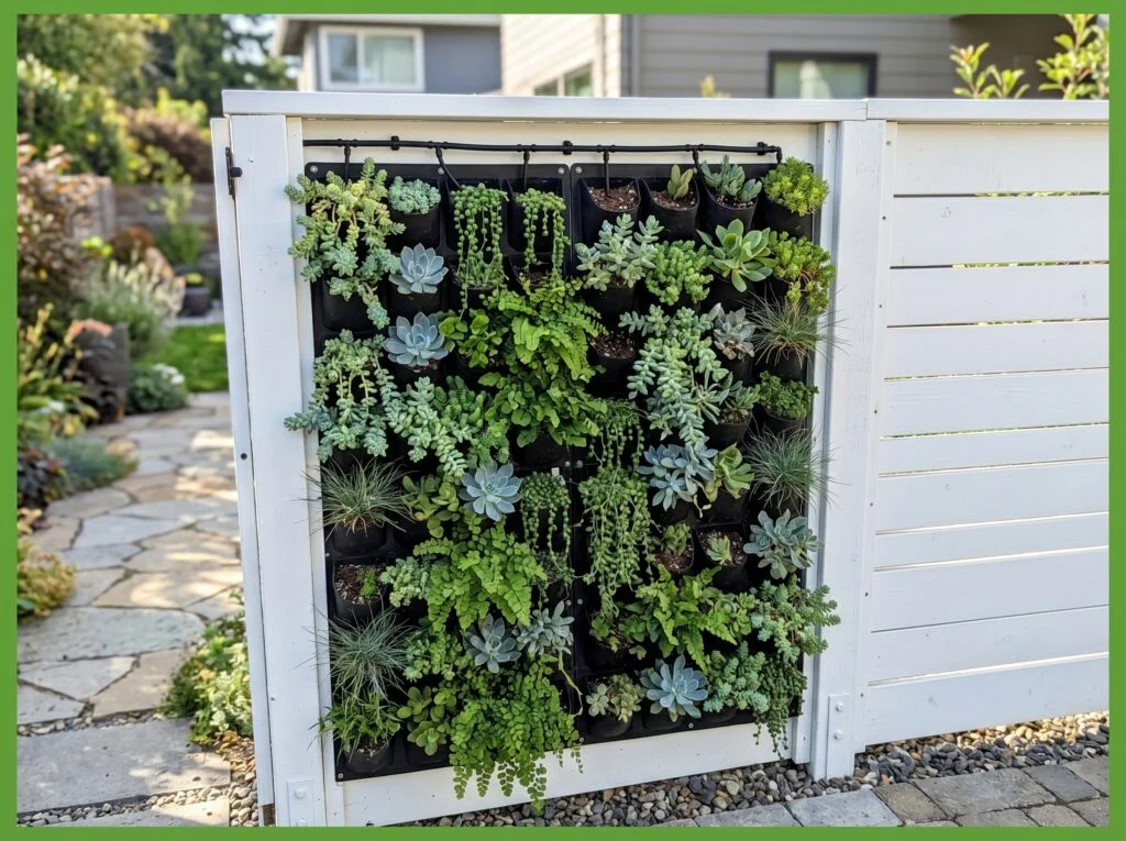 Vertical Living Wall Panel