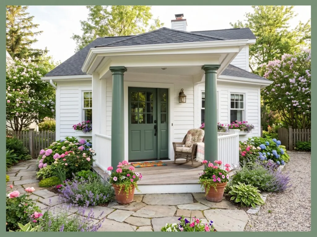 Paint Columns a Bold Accent Color