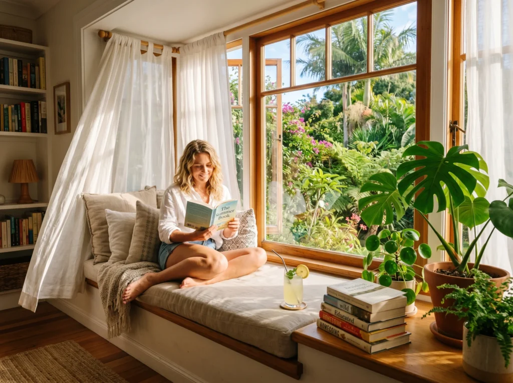 Create a Reading Nook with Summer Vibes