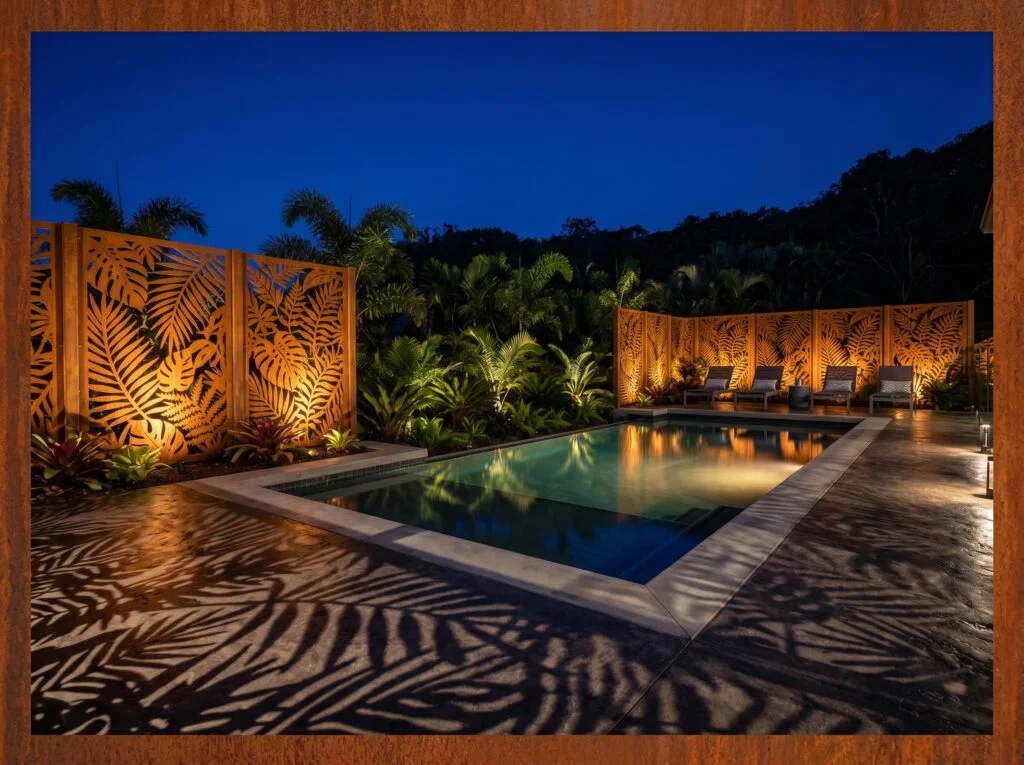 Laser-Cut Decorative Metal Screens