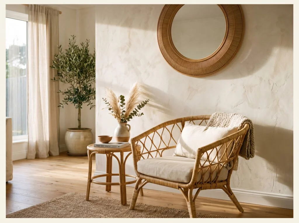 Try Limewash or Textured Wall Paint