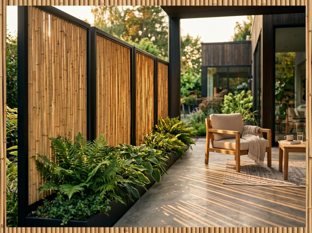 Sustainable Bamboo Privacy Screens
