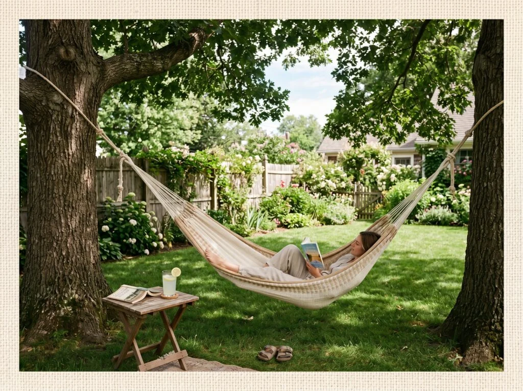 Hammock Between Two Trees