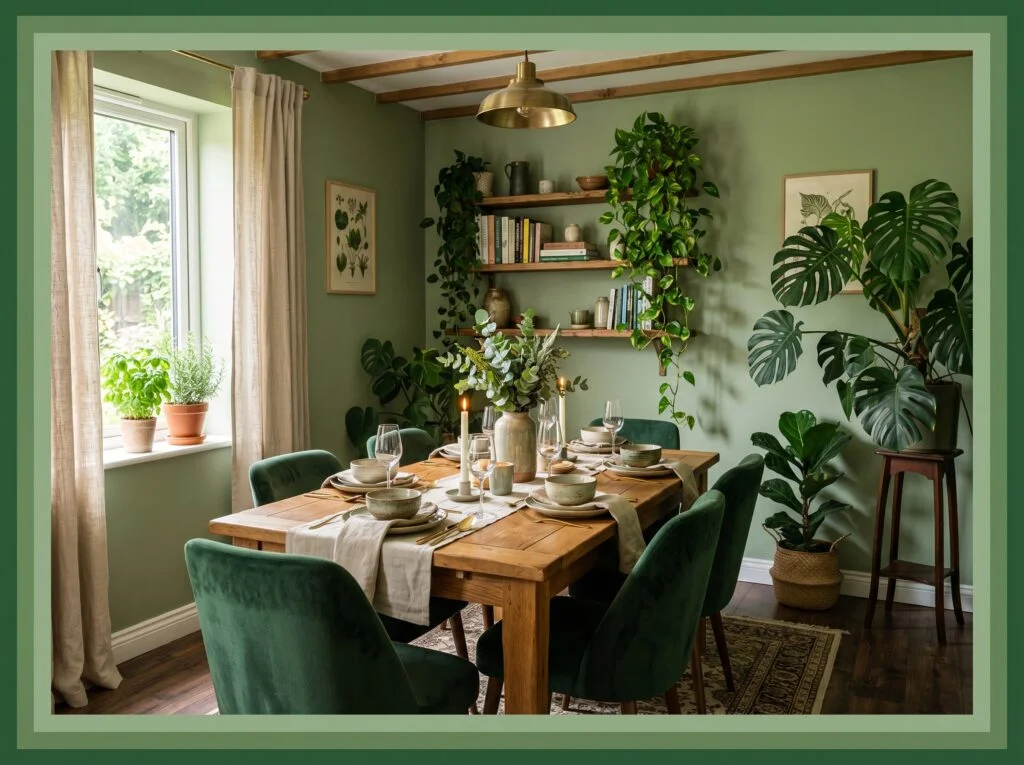 Layered Greens: Walls, Plants, and Textiles