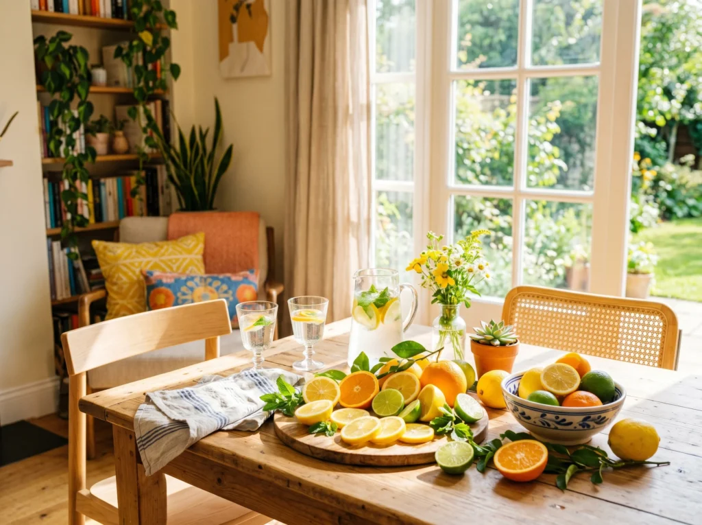 Decorate with Citrus and Fruit Accents