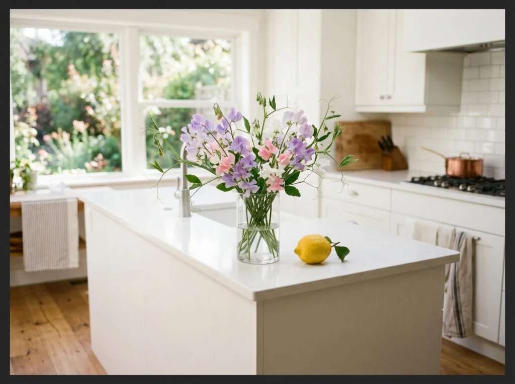 Fresh Fragrant Flower Arrangement on the Island
