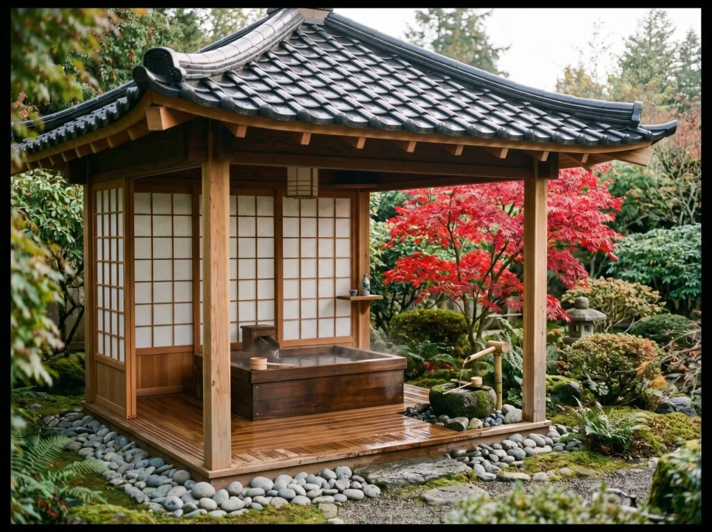 Japanese Zen Tea House Style
