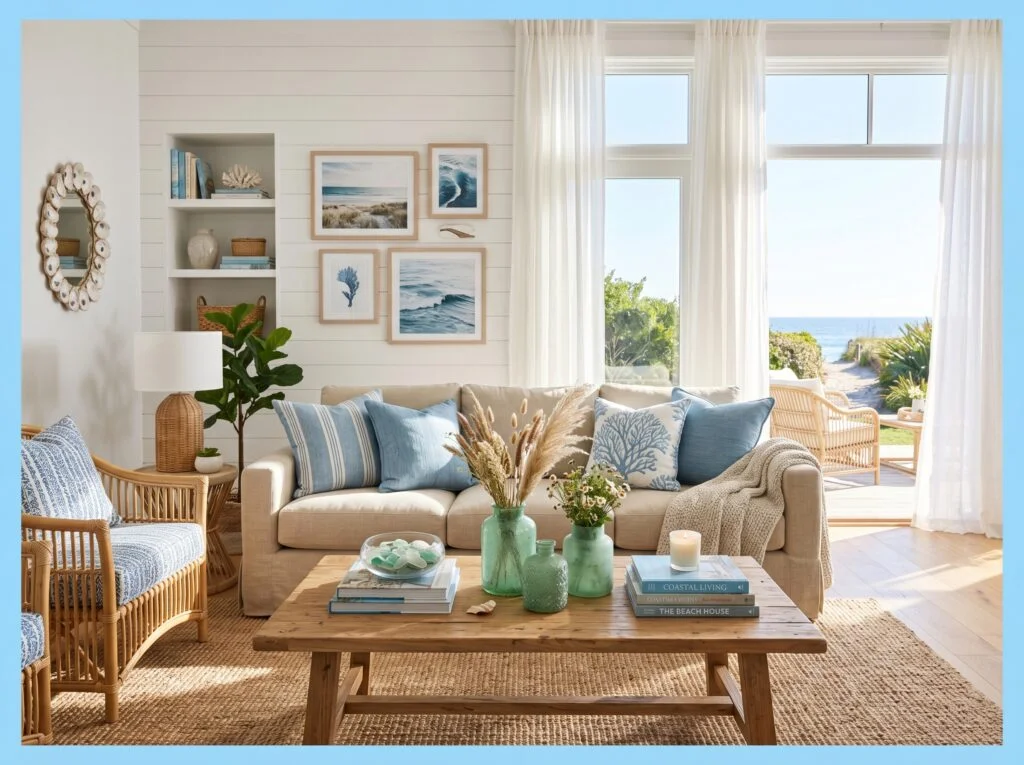 Use a Coastal Color Palette