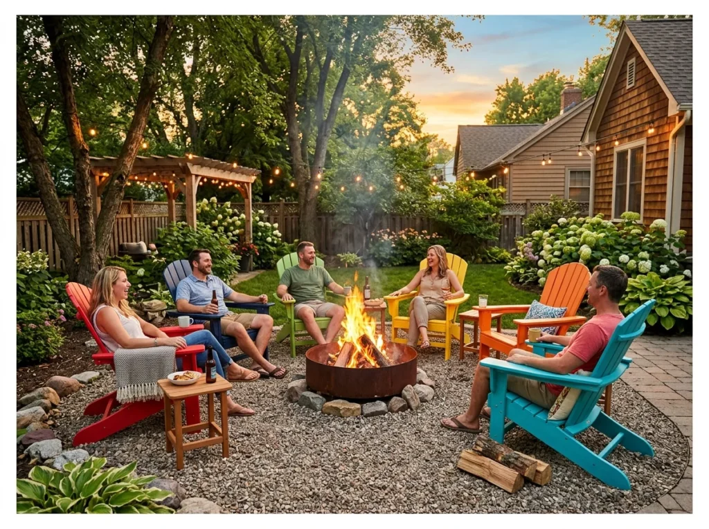 Adirondack Chair Circle