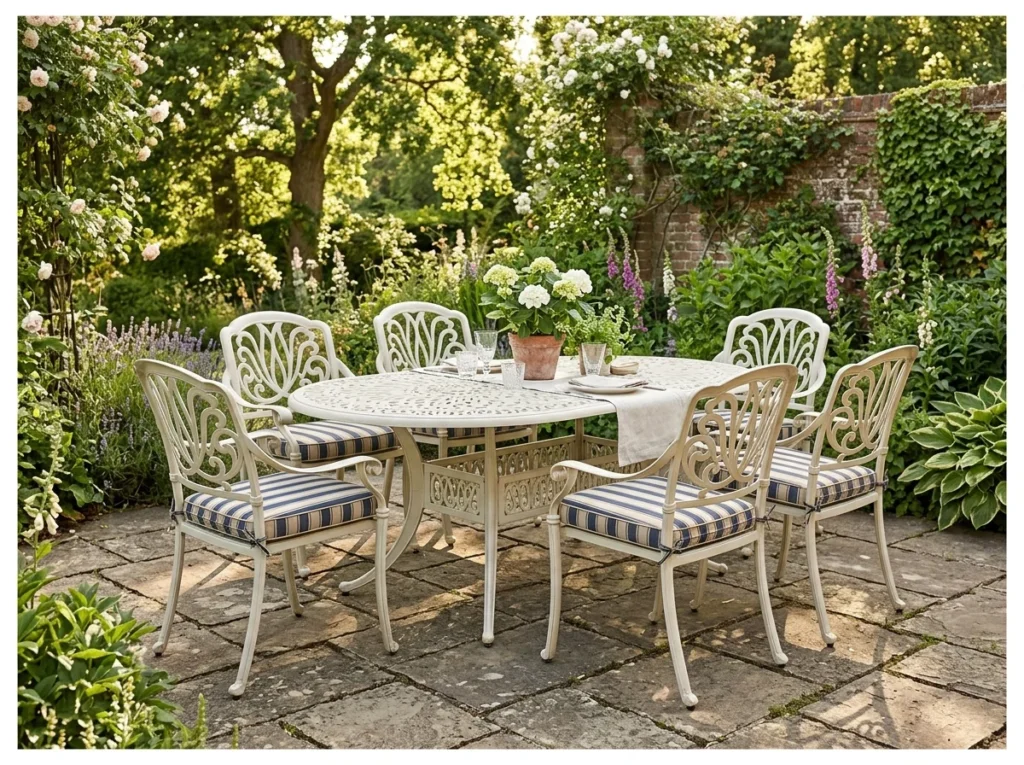 Cast Aluminum Patio Dining Set