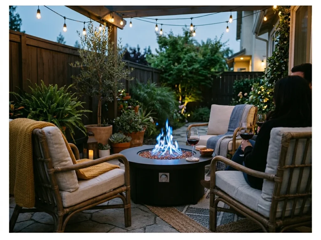 Compact Fire Table