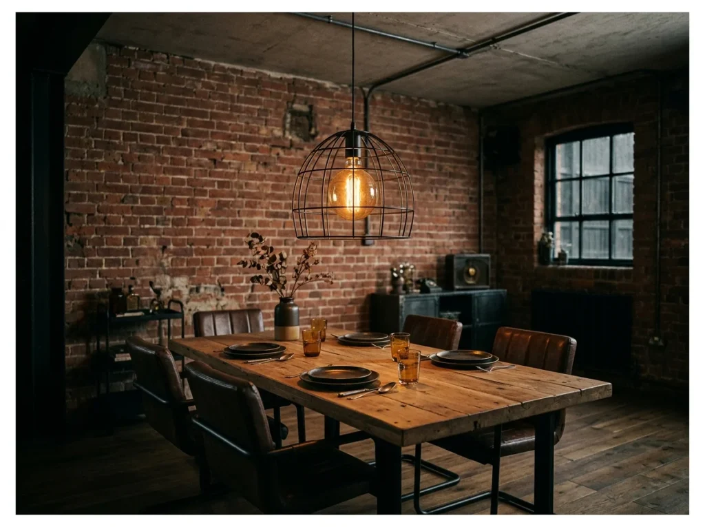 Industrial Edison Bulb Pendant