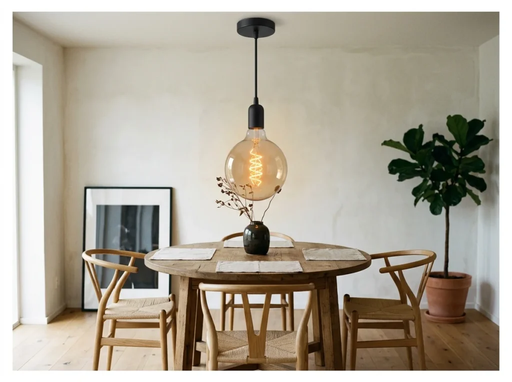Exposed Filament Bulb Pendant
