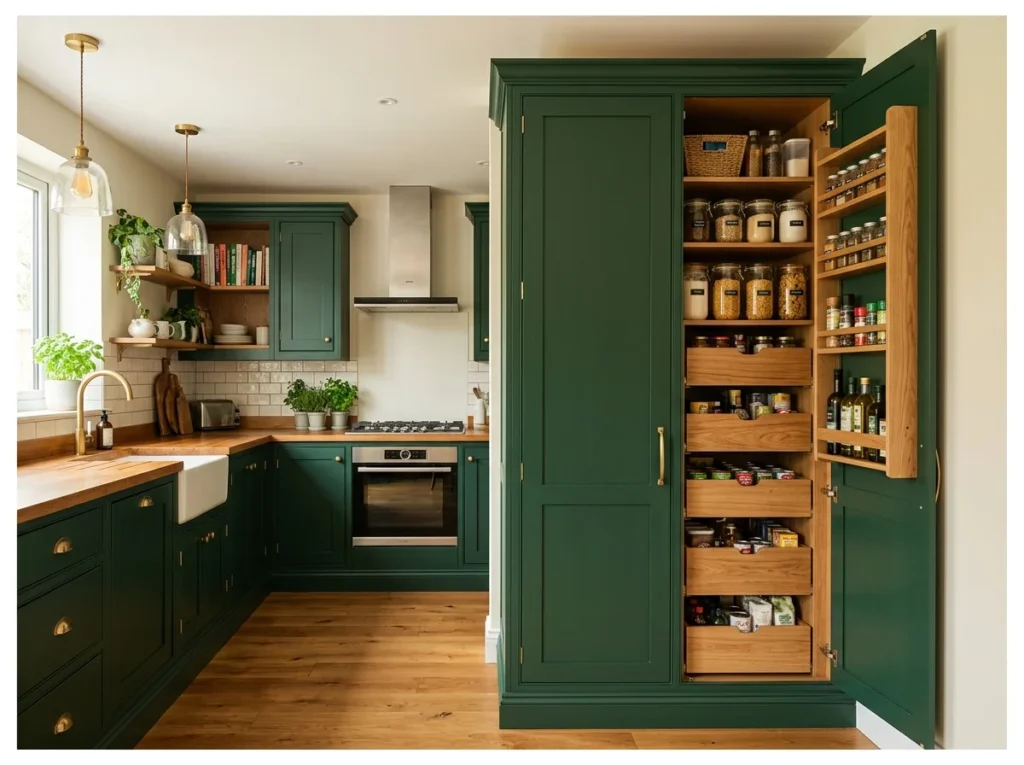 Floor-to-Ceiling Pantry Tower