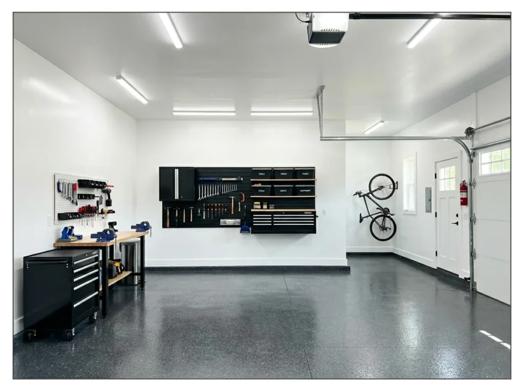 Painted Garage Walls