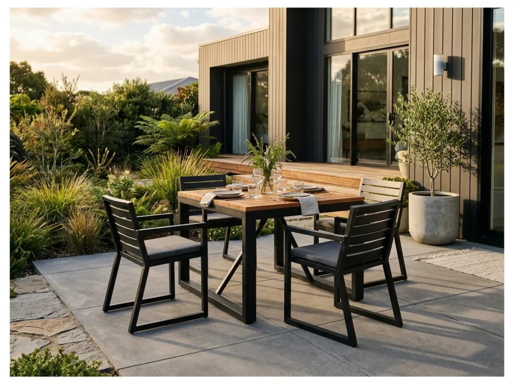 Powder-Coated Steel Outdoor Furniture