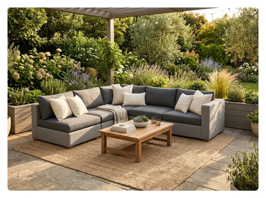 Modular Outdoor Sectional Sofa