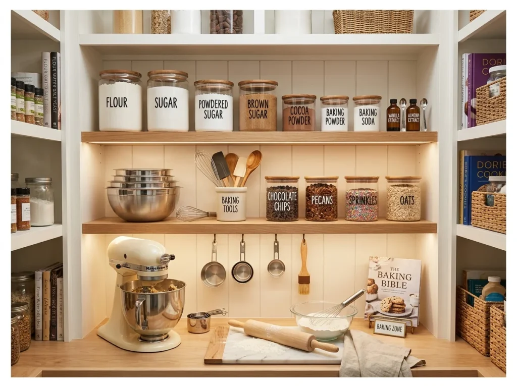 Dedicated Baking Pantry Zone