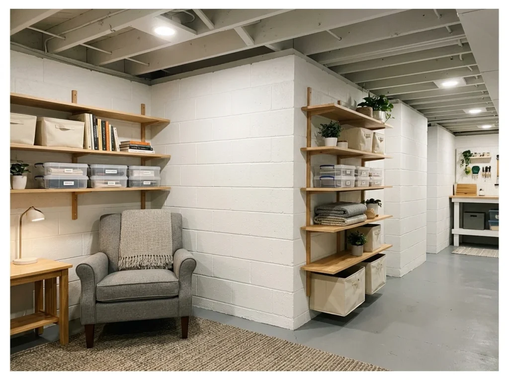Paint the Concrete Block Walls