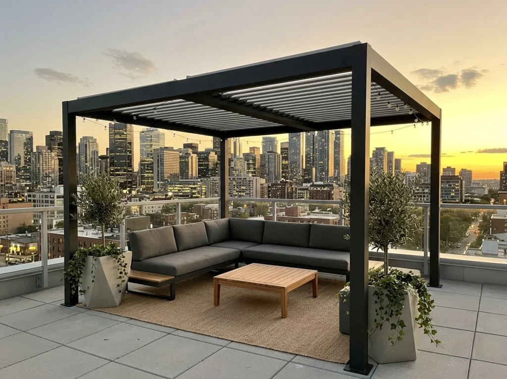 Rooftop Modern Gazebo