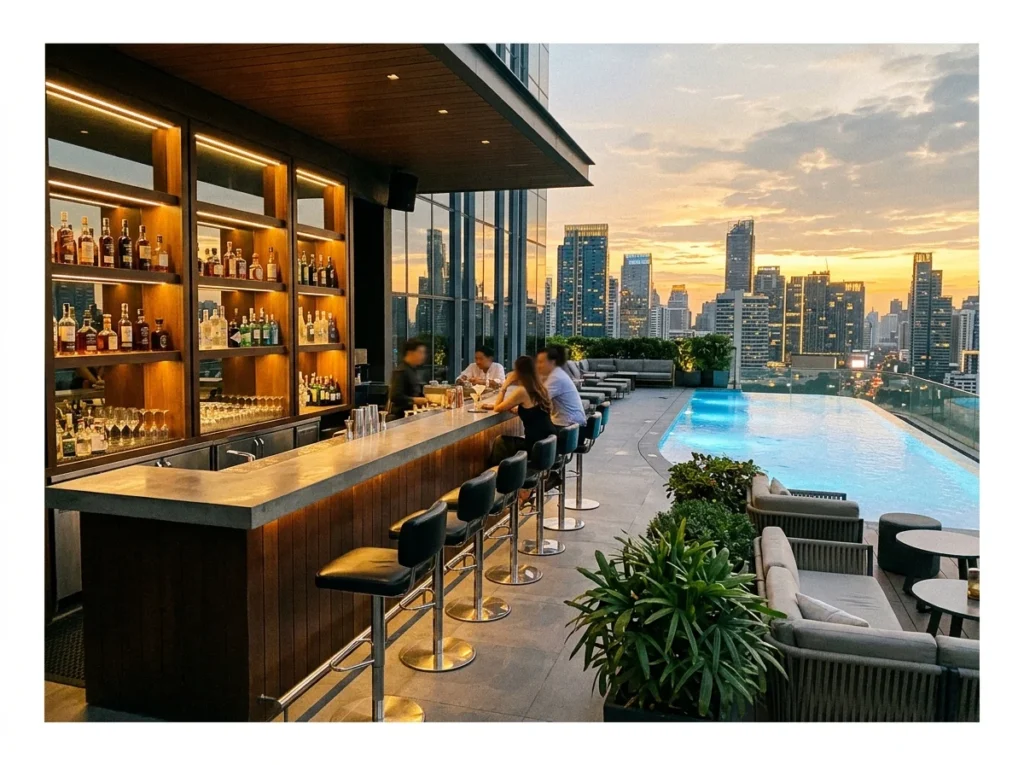 Rooftop Pool Bar