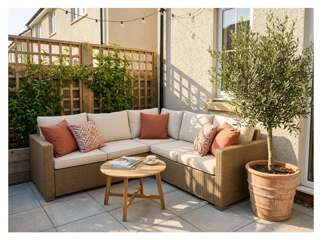 Corner Sectional for Small Patios