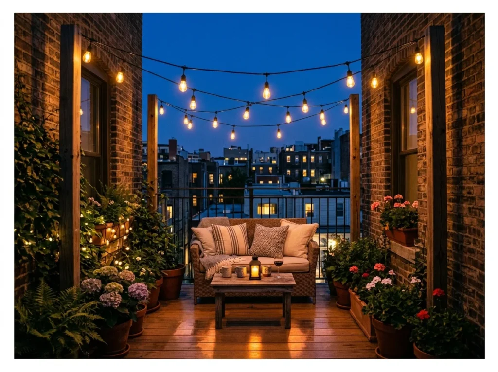 String Lights Overhead