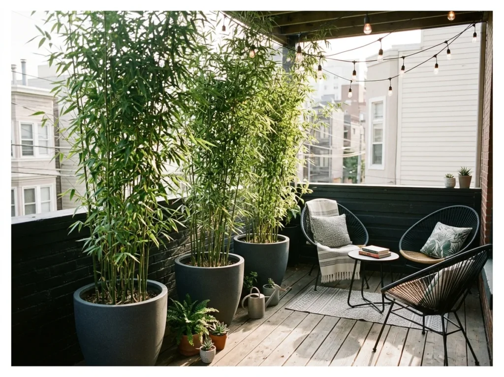 Tall Potted Plants for Privacy