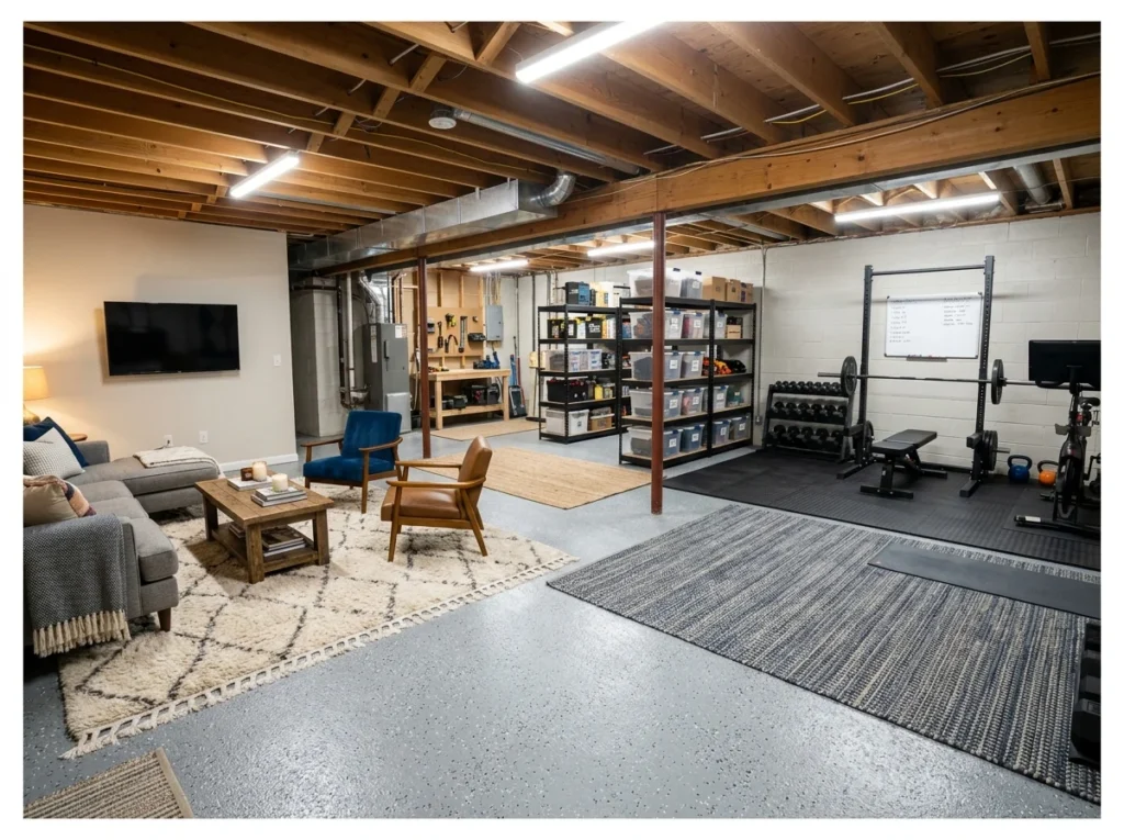 Create Defined Zones with Rugs