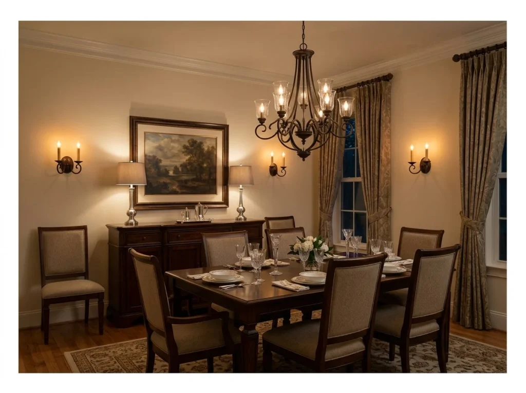 Wall Sconces for Ambient Dining Light