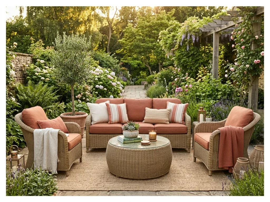 Wicker Deep Seating Set