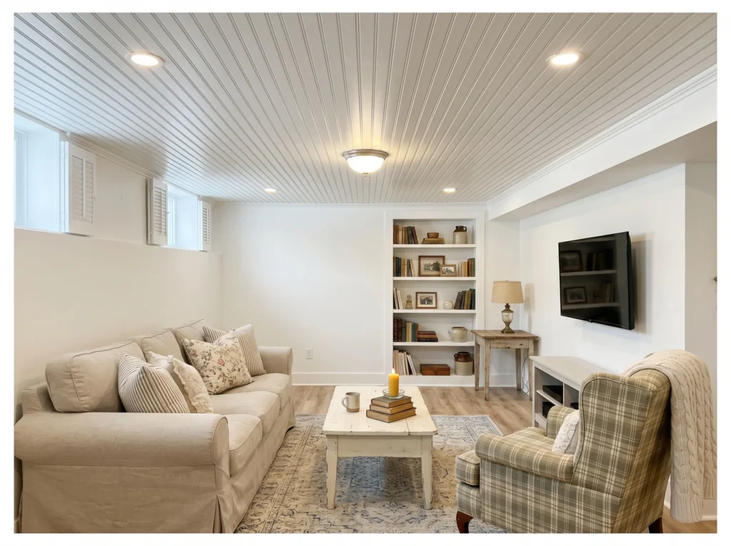 Beadboard Ceiling
