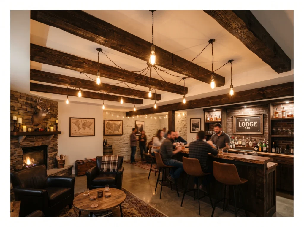 Exposed Beam Ceiling