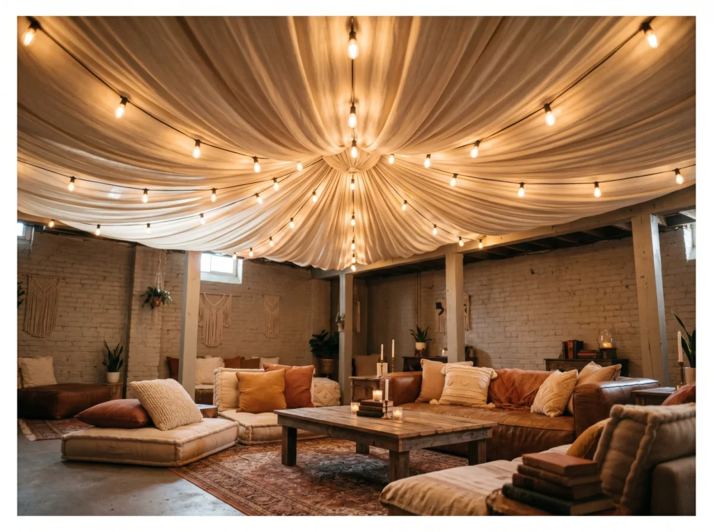 Fabric Ceiling Drape