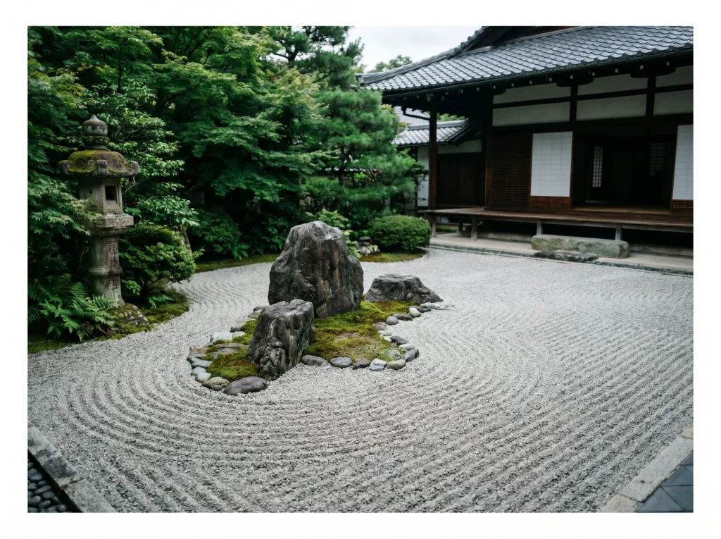Japanese Zen Rock Garden