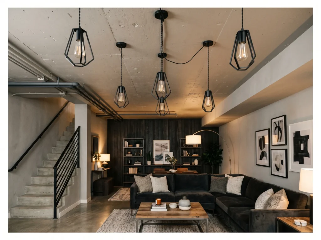 Painted Concrete Ceiling