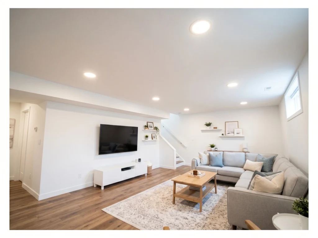 Painted Drywall Ceiling