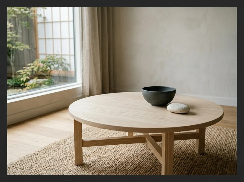 Japandi Style with Minimal Ceramic and Stone