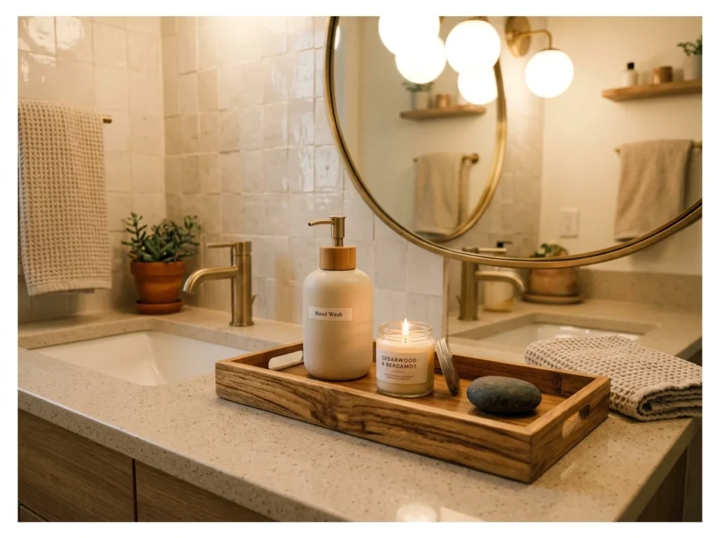 Natural Wood or Bamboo Tray