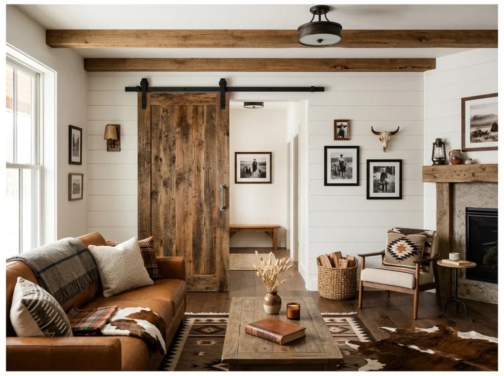 Sliding Barn Door Detail