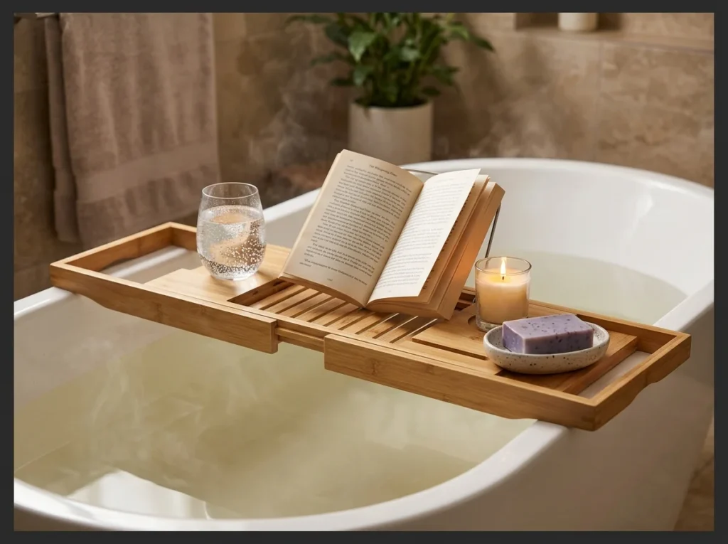 Bath Tray Across the Tub