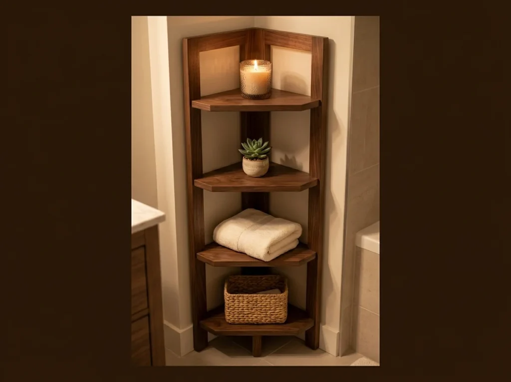 Corner Shelving Unit