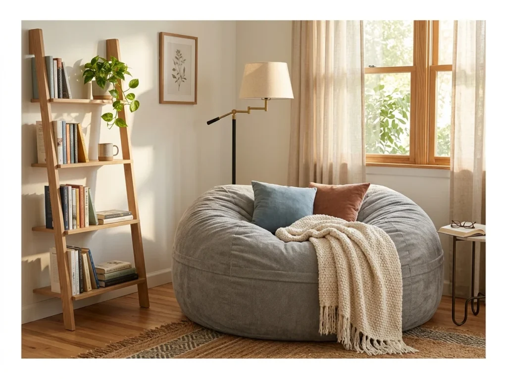 Bean Bag Reading Corner