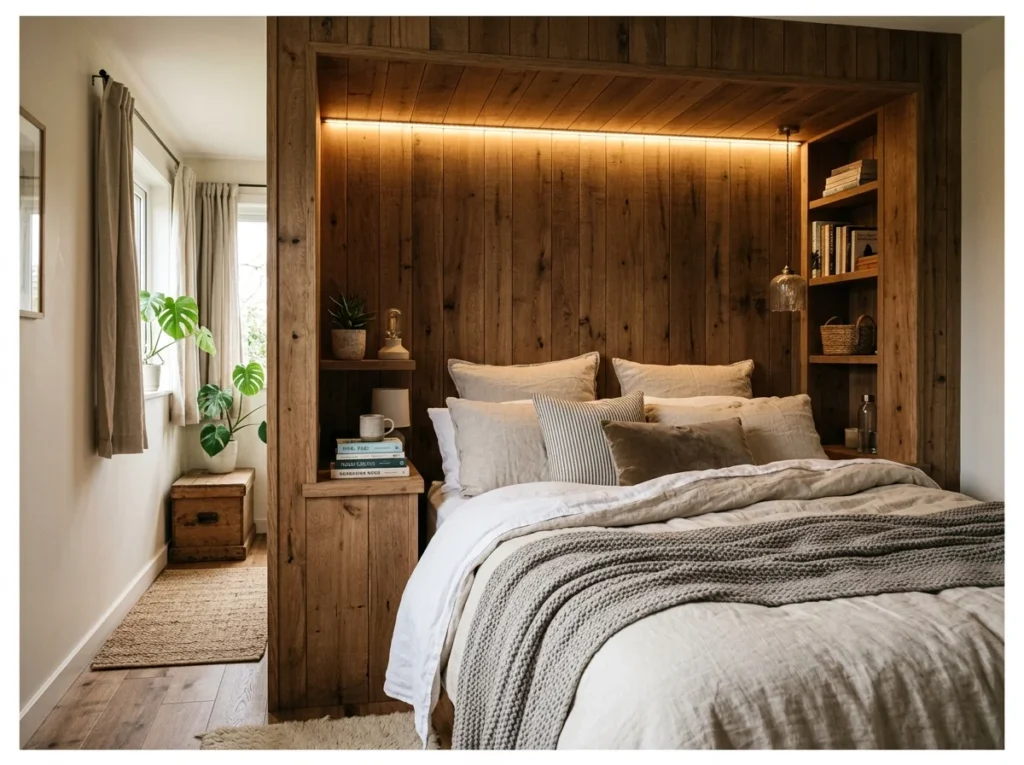 Bed in a Nook or Alcove