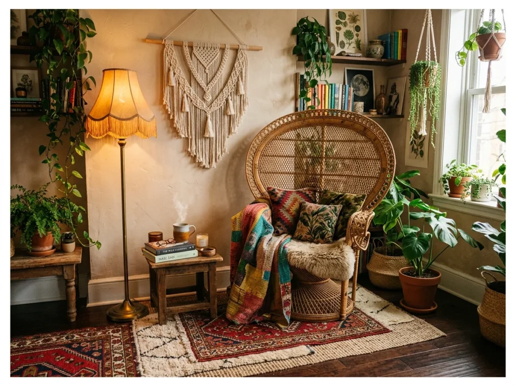 Bohemian Reading Corner