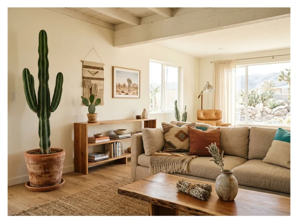 Cactus and Sage Plant Styling